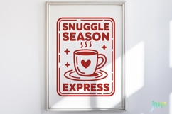 Christmas Mail Stamps SVG PNG Product Image 5