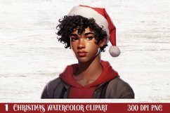 Christmas Male Clipart Men Sublimation, Christmas PNG Product Image 1