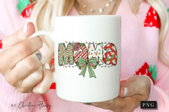 Coquette Christmas Mama PNG Product Image 2