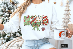 Coquette Christmas Mama PNG Product Image 5