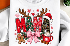 Christmas Mama Coquette PNG Product Image 2