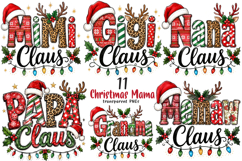Christmas Mama Gigi Nana Claus Png Product Image 1