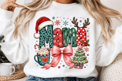 Christmas Mama Sublimation PNG Product Image 3
