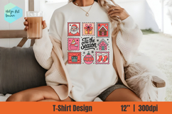 Christmas postage stamp Bundle T-shirt PNG Product Image 5