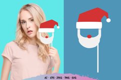 Christmas Party Prop, Santa Party Mask Product Image 1