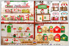 403 Christmas Mega Bundle Laser Cut|Xmas Ornament|Winter SVG Product Image 7