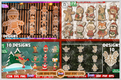 403 Christmas Mega Bundle Laser Cut|Xmas Ornament|Winter SVG Product Image 5