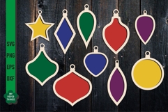 The Christmas Mega Bundle Laser Cut is great for creating wonderful decorations and to use as a gift tag.