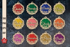 The Christmas Mega Bundle Laser Cut is great for creating wonderful decorations and to use as a gift tag.