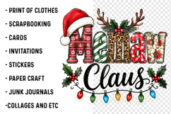 Christmas Memaw Claus Png Product Image 3