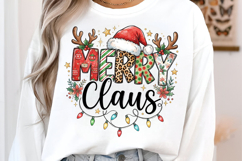 Christmas Merry Claus Png Product Image 2