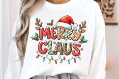 Christmas Merry Claus Png Product Image 2