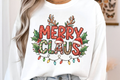 Christmas Merry Claus Png Product Image 2