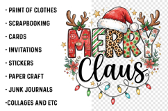 Christmas Merry Claus Png Product Image 3