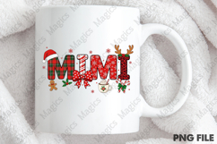 Christmas Mimi PNG, Red Plaid Candy Cane Product Image 4