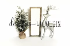 Holiday Sign Christmas Mockup Product Image 2