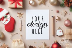 Christmas Mockup | Christmas Card Mockups Product Image 1