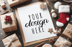 Christmas Mockup | Christmas Cards Mockups Product Image 1