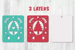 christmas money holder layers
