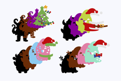 christmas monsters 3D SVG Product Image 2