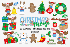 Christmas Digital Paper and Clipart png, illustration Product Image 3