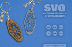 Christmas Motel Keychain SVG Product Image 2