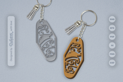 Christmas Motel Keychain SVG Product Image 2