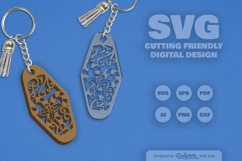 Christmas Motel Keychain SVG Product Image 2