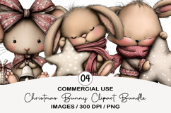 Christmas Mouse Clipart Sublimation Product Image 1
