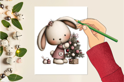Christmas Mouse Clipart Sublimation Product Image 2