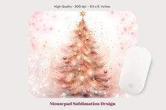 Christmas Mouse Pad Png  Festive Mousepad Sublimation Png