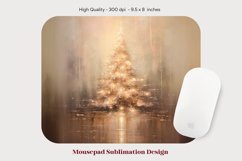 Christmas Mouse Pad Png  Festive Mousepad Sublimation Png