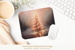 Christmas Mouse Pad Png Festive Mousepad Sublimation Png