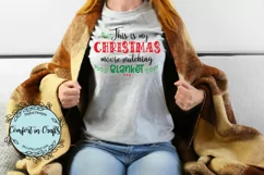 My Christmas Movie Watching Blanket SVG & Sublimation design Product Image 3