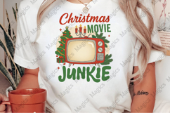 Christmas Movie Junkie Sublimation Png Product Image 2