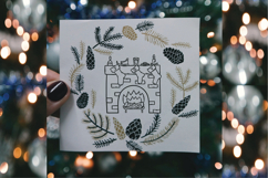 Hand Drawn Christmas Doodles | New Year Holiday Party Product Image 7