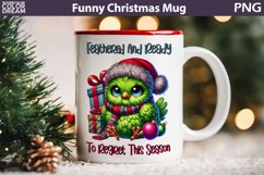 Grumpy Christmas Mug | Sarcastic Coffee Mug Product Image 1