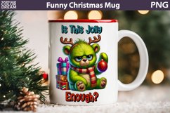 Grumpy Christmas Mug | Sarcastic Coffee Mug Product Image 1