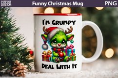 Grumpy Christmas Mug | Sarcastic Coffee Mug Product Image 1