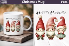 Christmas Gnomes Mug Sublimation | Merry Christmas Mug Product Image 1