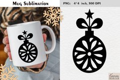Cute Mug Design| Funny Christmas Mug SVG Product Image 1