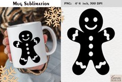 Cute Mug Design| Funny Christmas Mug SVG Product Image 1