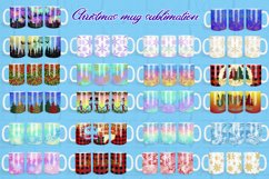 22 mug sublimation Christmas design wrap 15 Oz Product Image 1