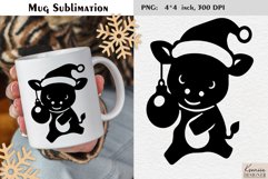 Cute Mug Design| Funny Christmas Mug SVG Product Image 1