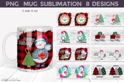Christmas Mug Bundle | Snowman Mug Wrap Product Image 1