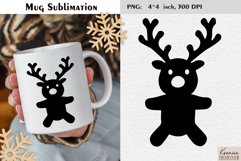 Cute Mug Design| Funny Christmas Mug SVG Product Image 1