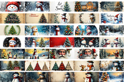 Christmas mug cup wrap sublimation printable designs Product Image 5