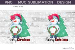 Christmas Mug Bundle | Snowman Mug Wrap Product Image 8