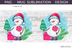 Christmas Mug Bundle | Snowman Mug Wrap Product Image 9
