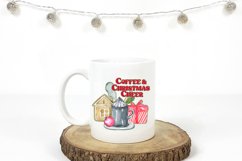 Coffee and Christmas Cheer | Sublimation Design PNG Product Image 3